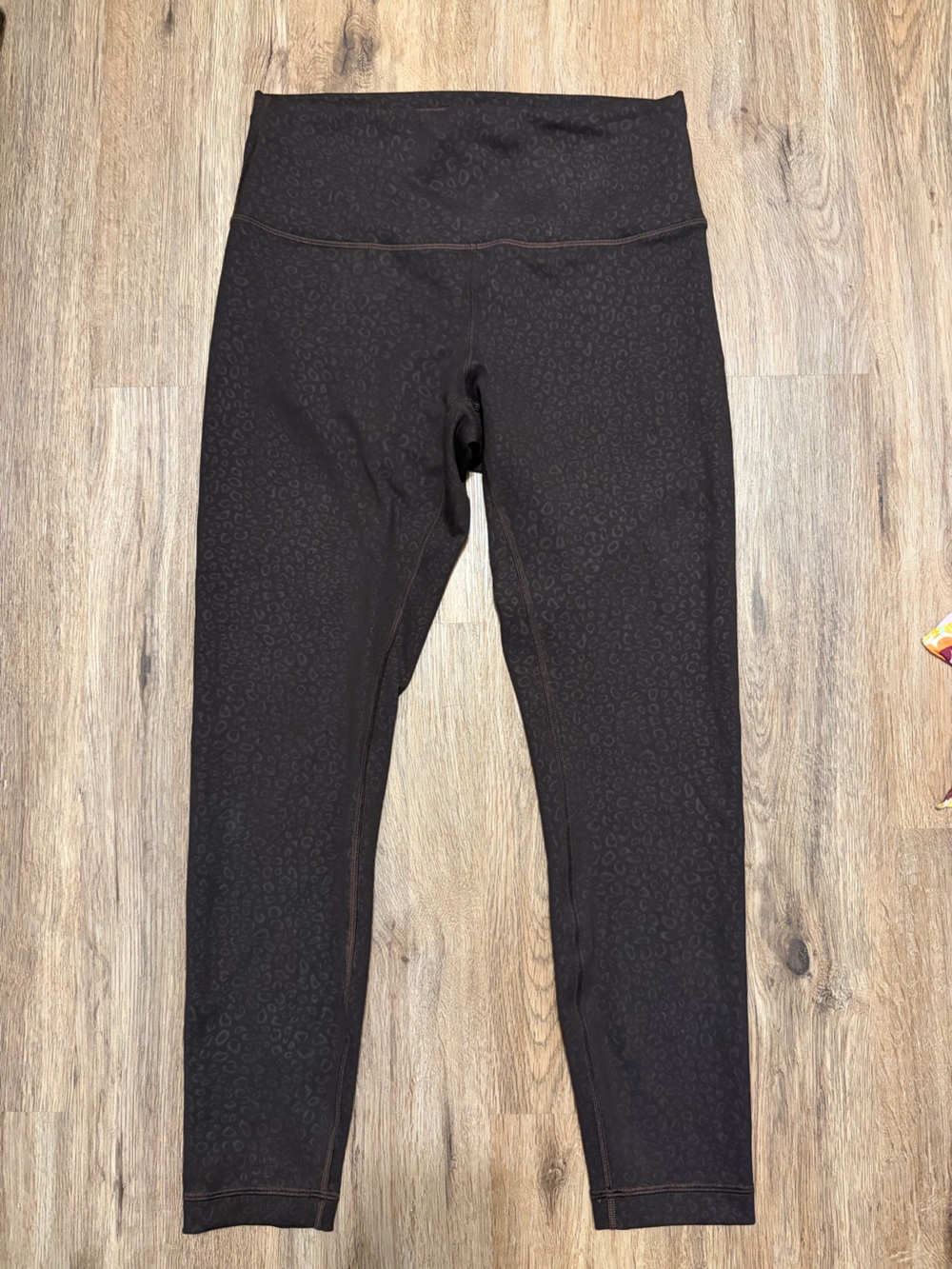 Women’s lululemon athletica Dark Brown Subtle Leopard-Print Align Leggings